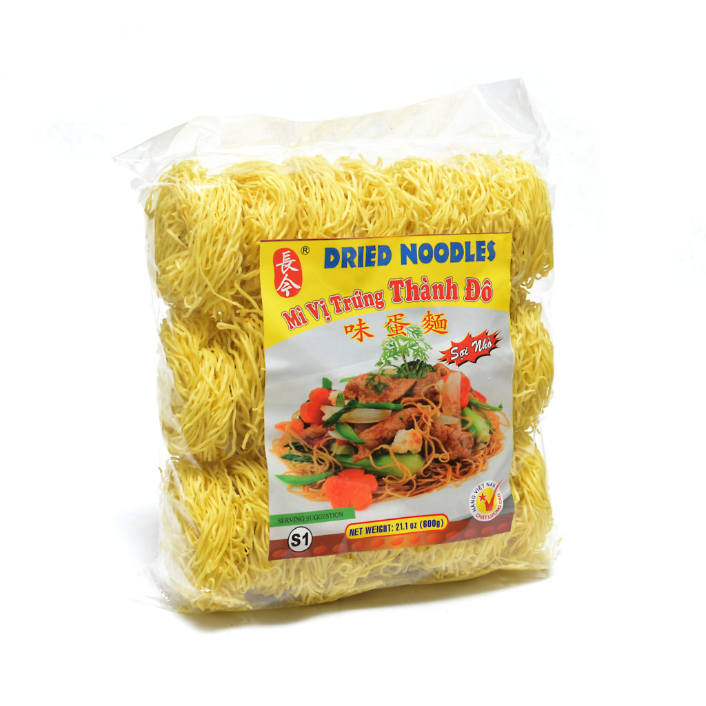 味蛋麵 Mì Vị Trứng Thành Đô Dried Yellow Thin Noodles | 順發貿易公司 – Next ...